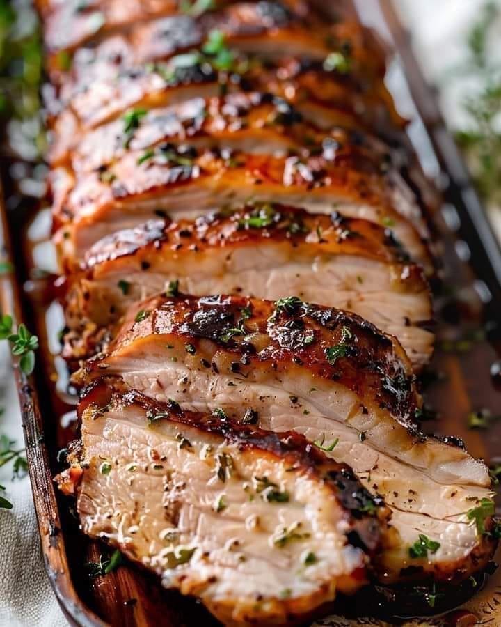 Balsamic Glazed Pork Loin is a game changer!