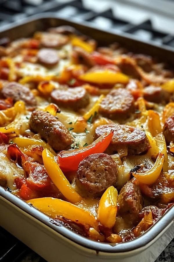 Italian Sausage and Pepper Casserole