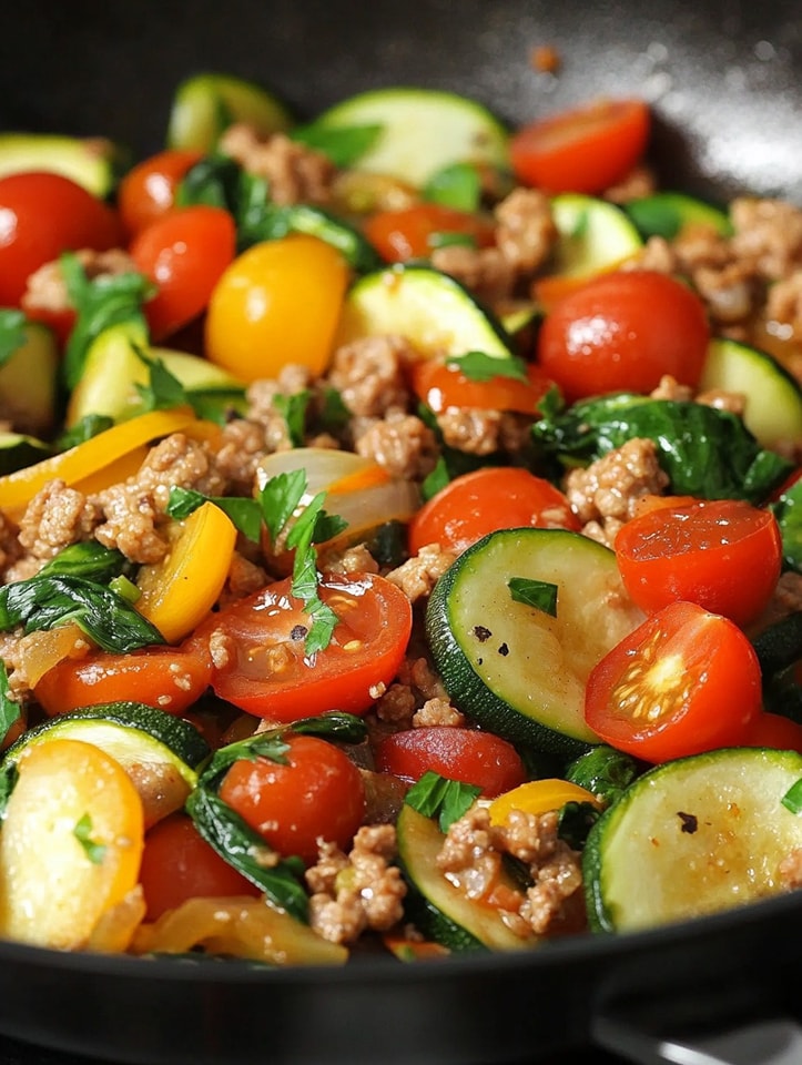Protein-Packed Turkey & Veggie Skillet