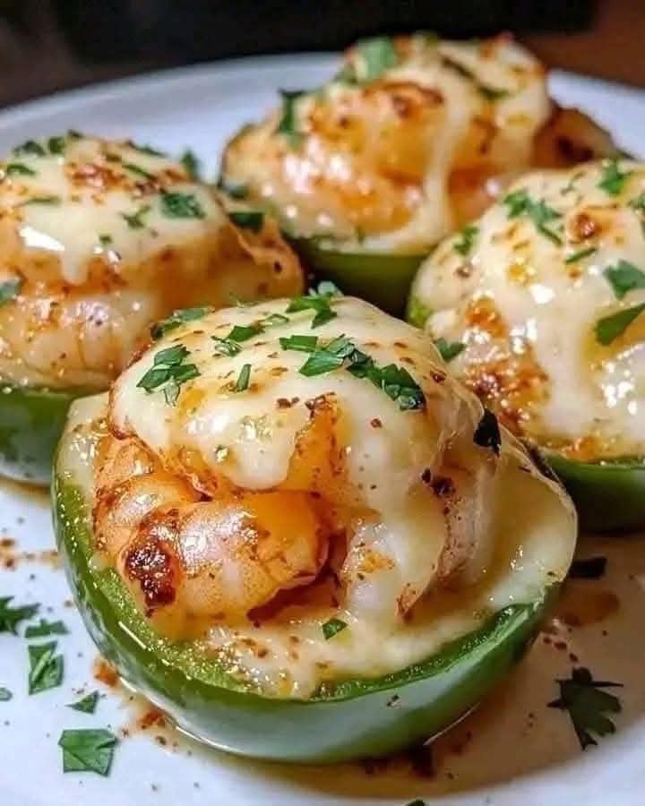 Fiery Cajun Shrimp Stuffed Jalapeños