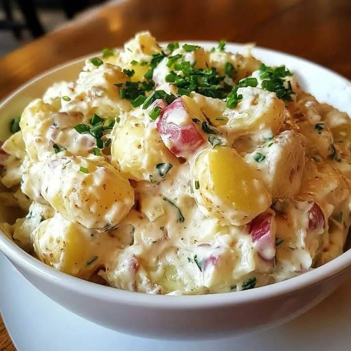 C’est la meilleure salade de pommes de terre que j’ai jamais mangée