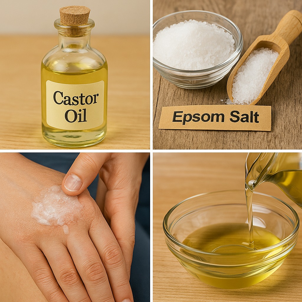 The Amazing Benefits of Castor Oil and Epsom Salt Combined