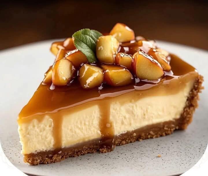 Caramel Apple Cheesecake