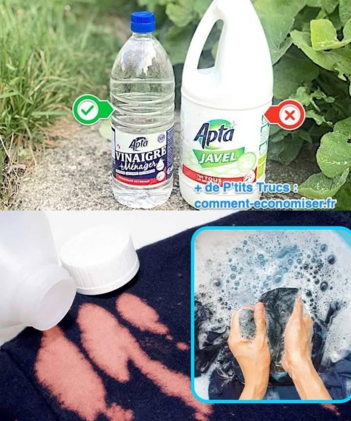 BUT WHAT BLEACH OR VINEGAR, THIS IS WHAT MAKES ALL YOUR CLOTHES WHITE: ZERO STAINS