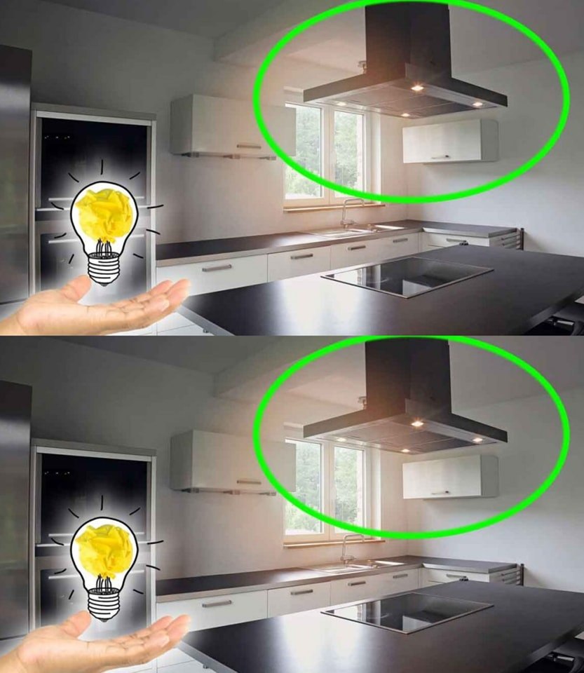 Did you know that you can also clean the extractor hood this way? You don’t have to disassemble it, a very simple trick