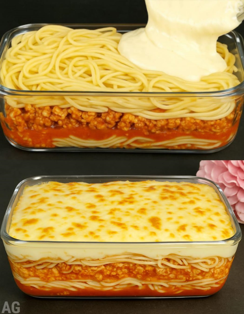 Spaghetti with Ground Beef Sauce