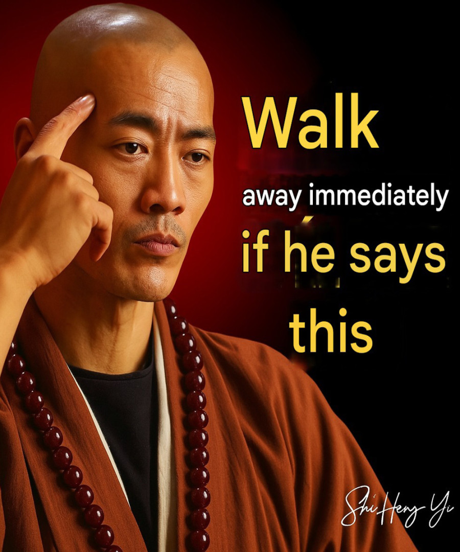 If a man tells you these 5 things, walk away immediately