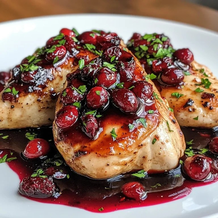Cranberry Chicken