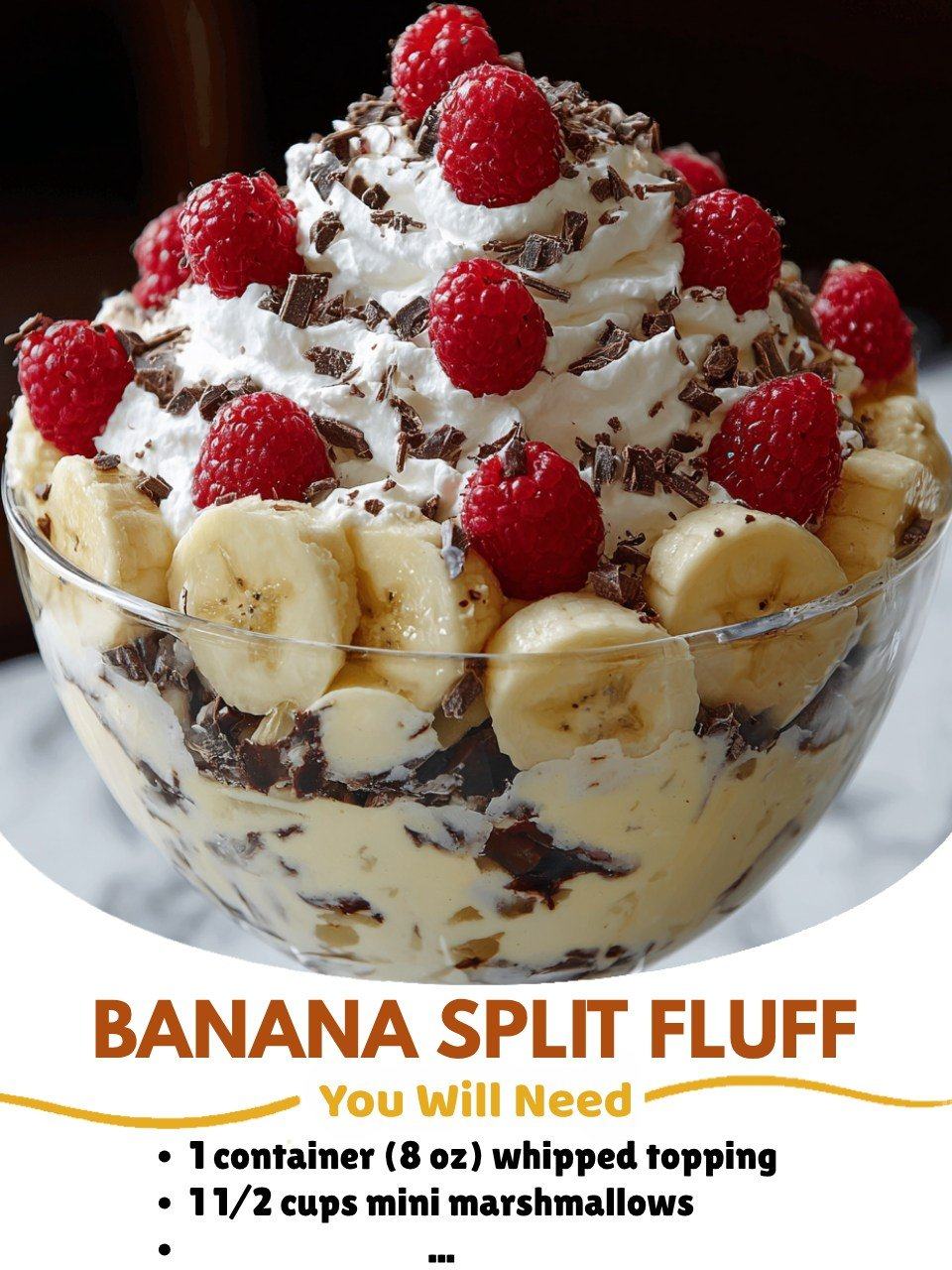 Banana Split Fluff