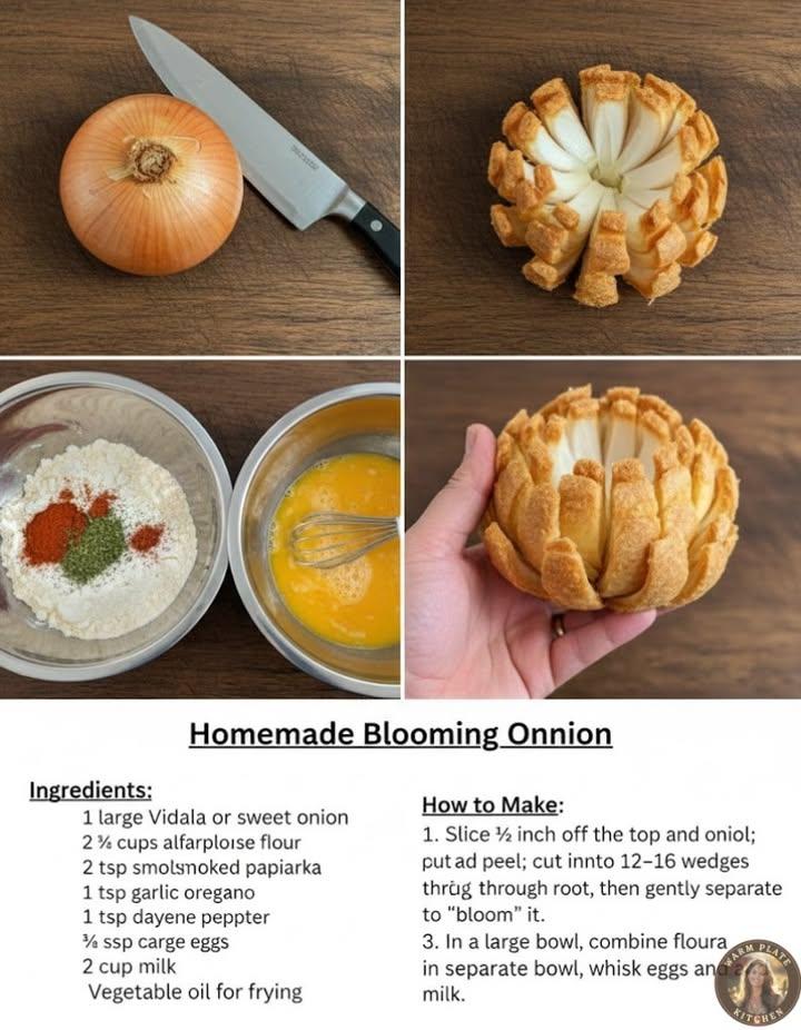 Homemade Blooming Onion