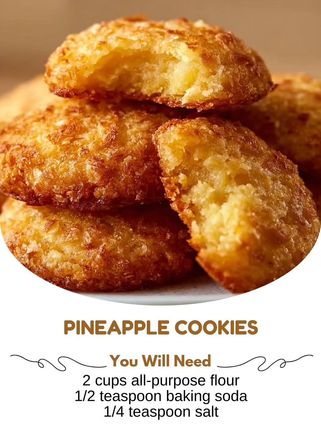 Pineapple Cookies