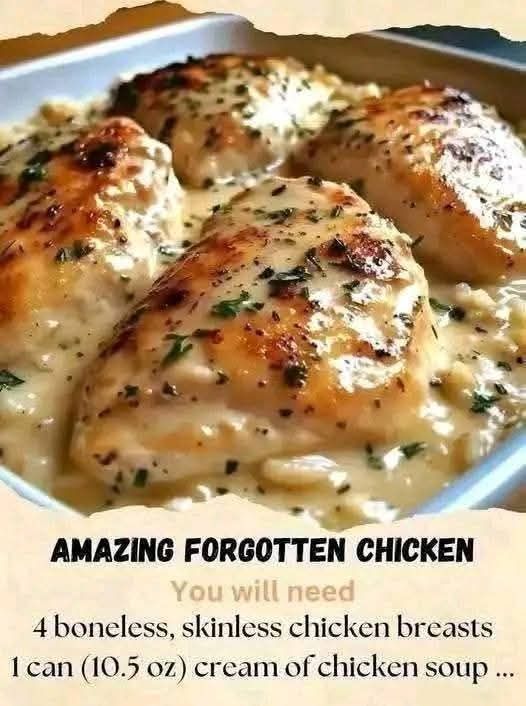 Amazing Forgotten Chicken