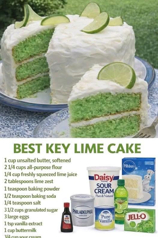 Key Lime Cake