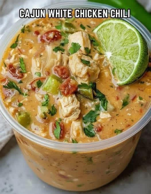 Cajun White Chicken Chili