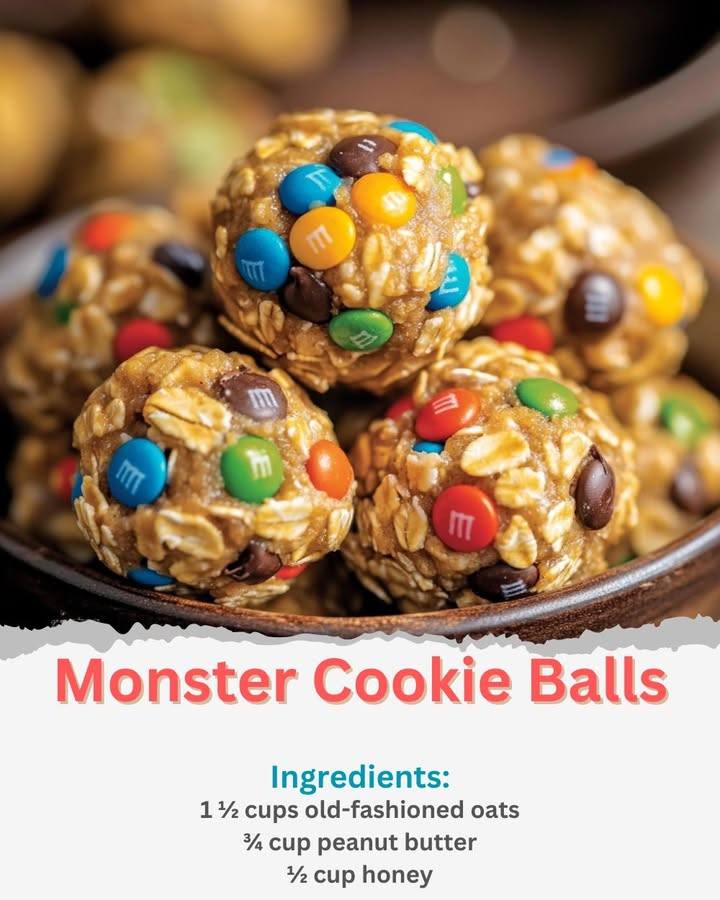 Monster Cookie Balls