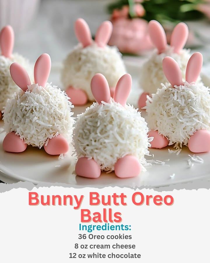 Bunny Butt Oreo Balls