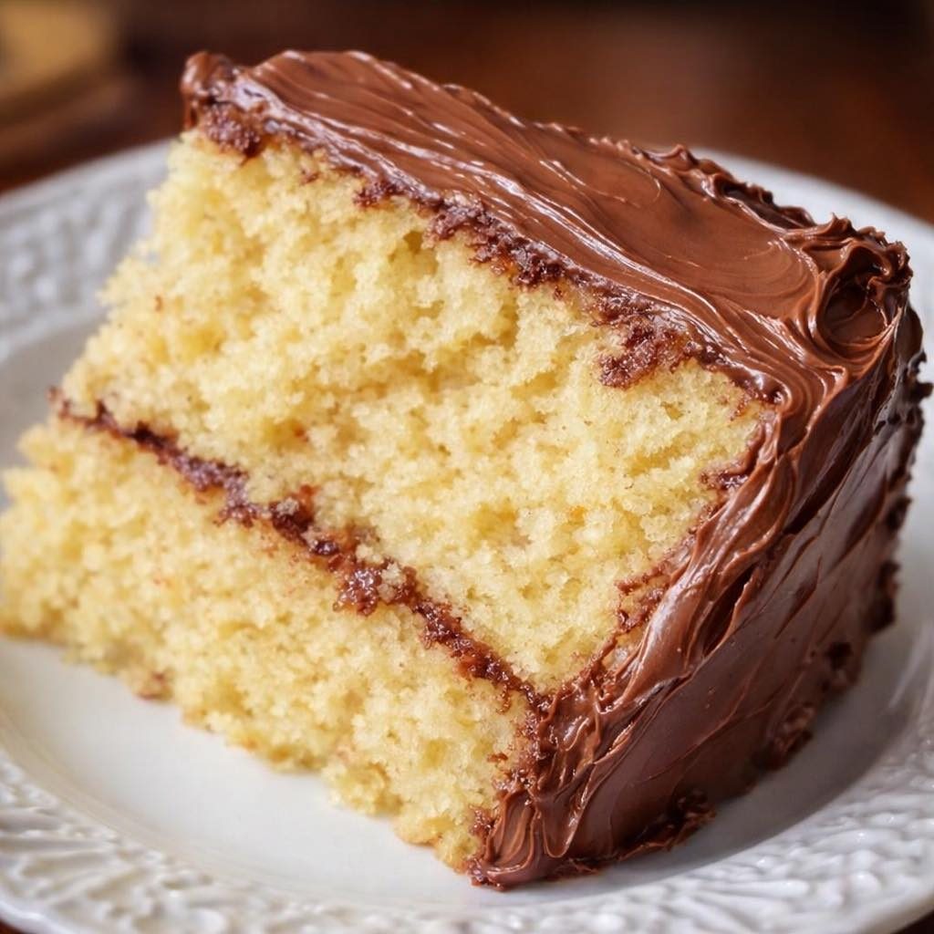 This is the kind of cake that brings back memories.