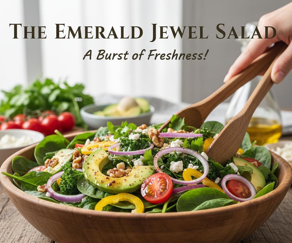 The Emerald Jewel Salad: A Burst of Freshness!