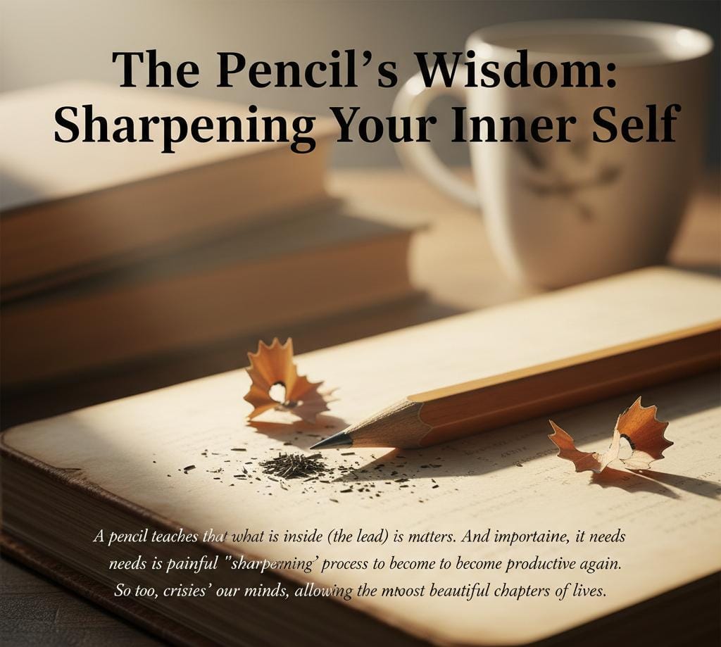 The Pencil’s Wisdom: Sharpening Your Inner Self