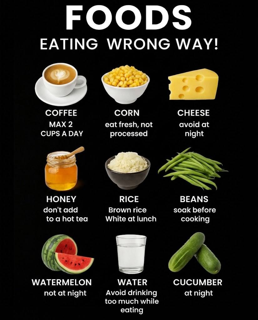 Don’t Eat This Way! Smart Food Habits for Better Health!