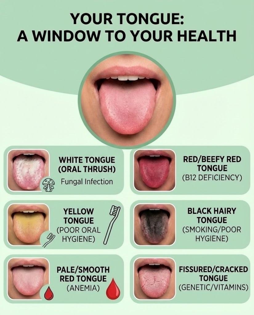What Your Tongue Reveals About Your Health