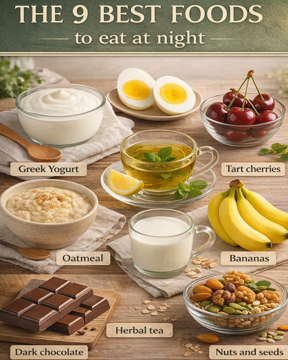 The 9 Best Foods to Eat at Night