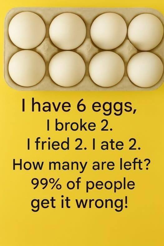 The 6-egg riddle that stumps almost everyone!