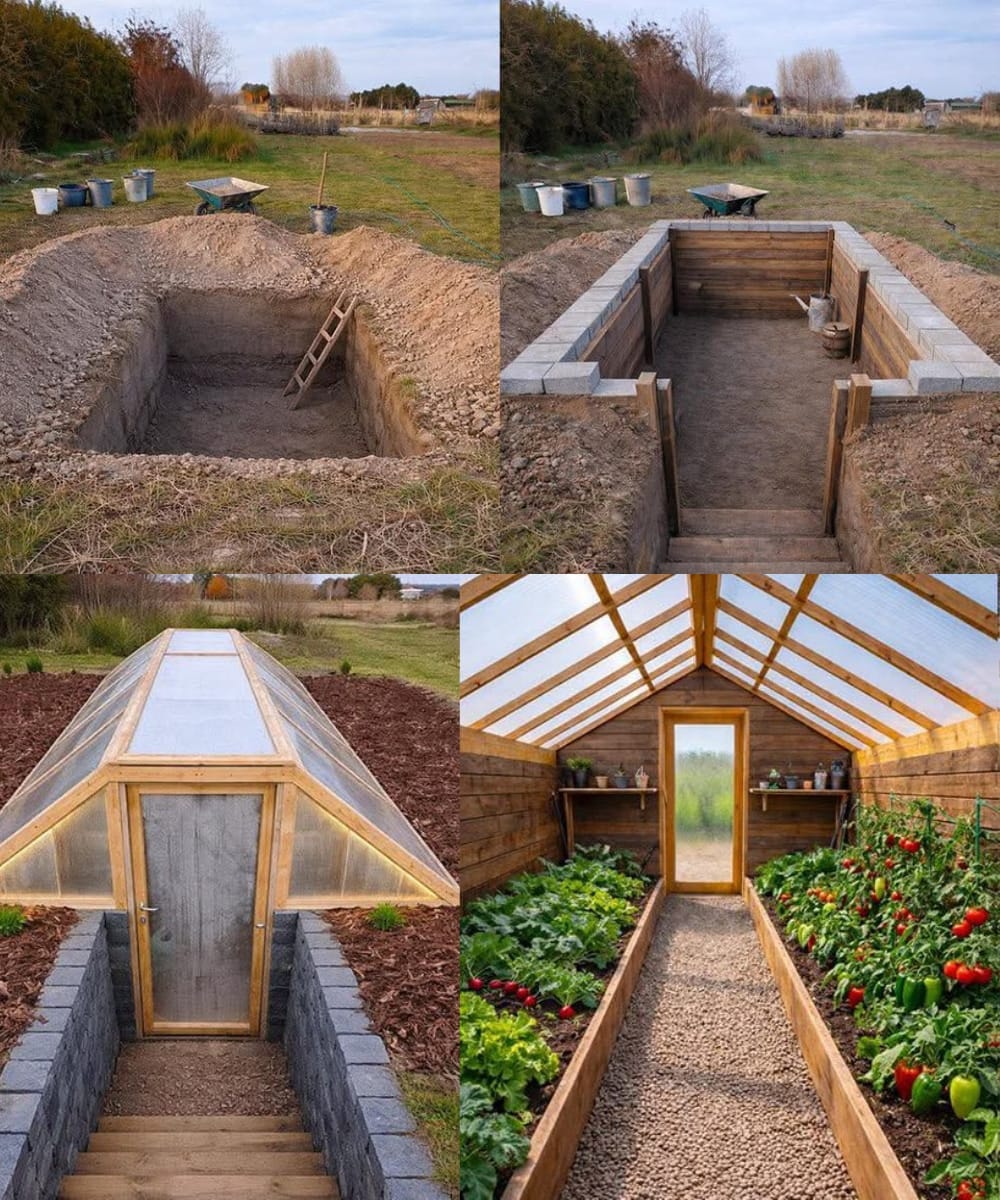 Cultiver sa nourriture chez soi : construire une serre Walipini 