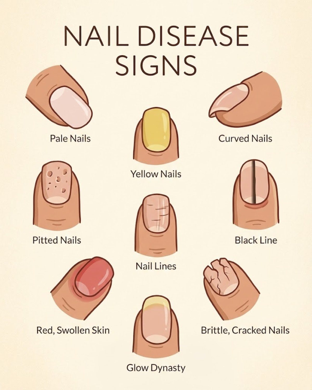 Your Nails Can Reveal Hidden Diseases | Don’t Ignore These Signs