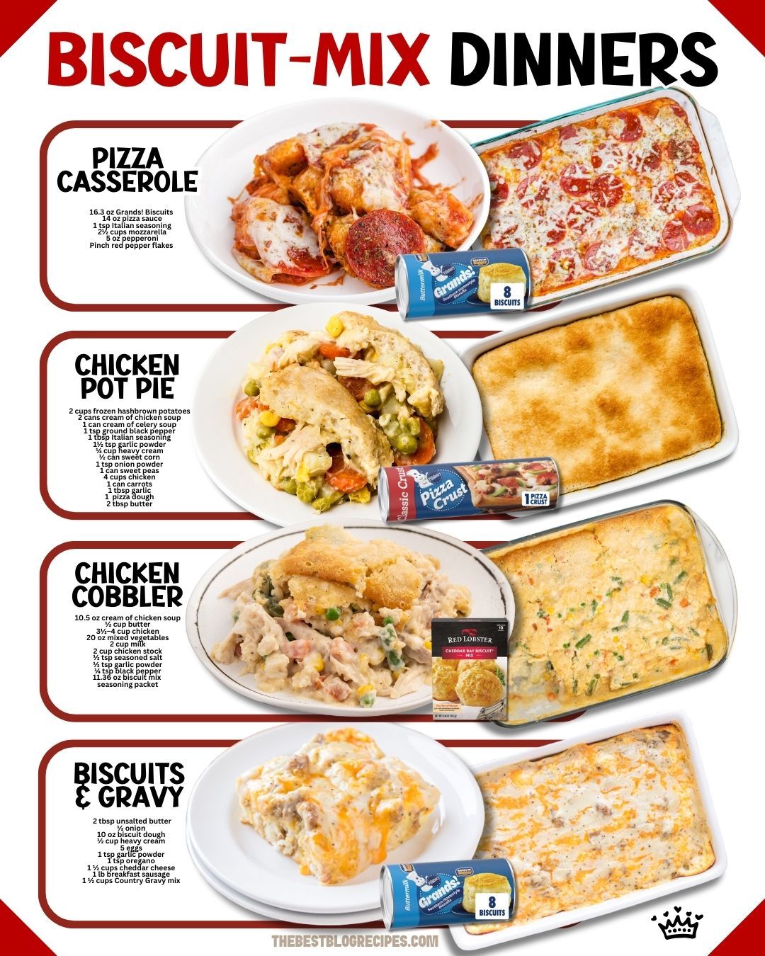 Easy Biscuit-Mix Dinners!!!