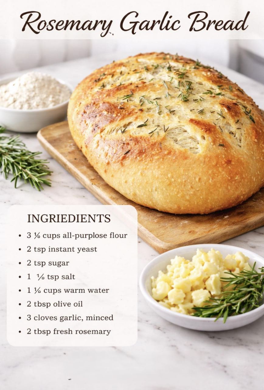 Rosemary Garlic Bread