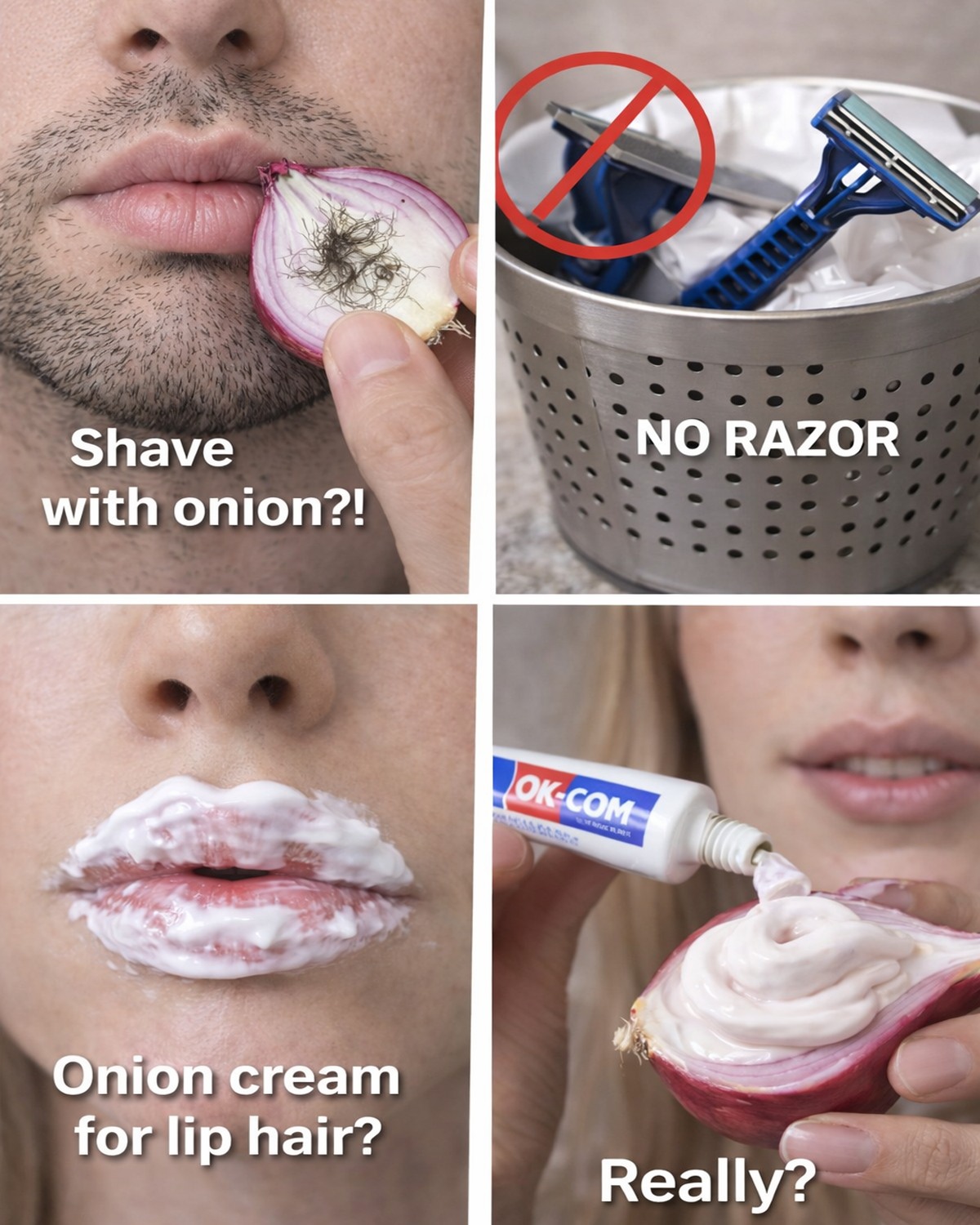 Stop Shaving! Try This Pain-Free Method to Remove Facial and Body Hair Naturally🧐…To keep receiving my recipes,