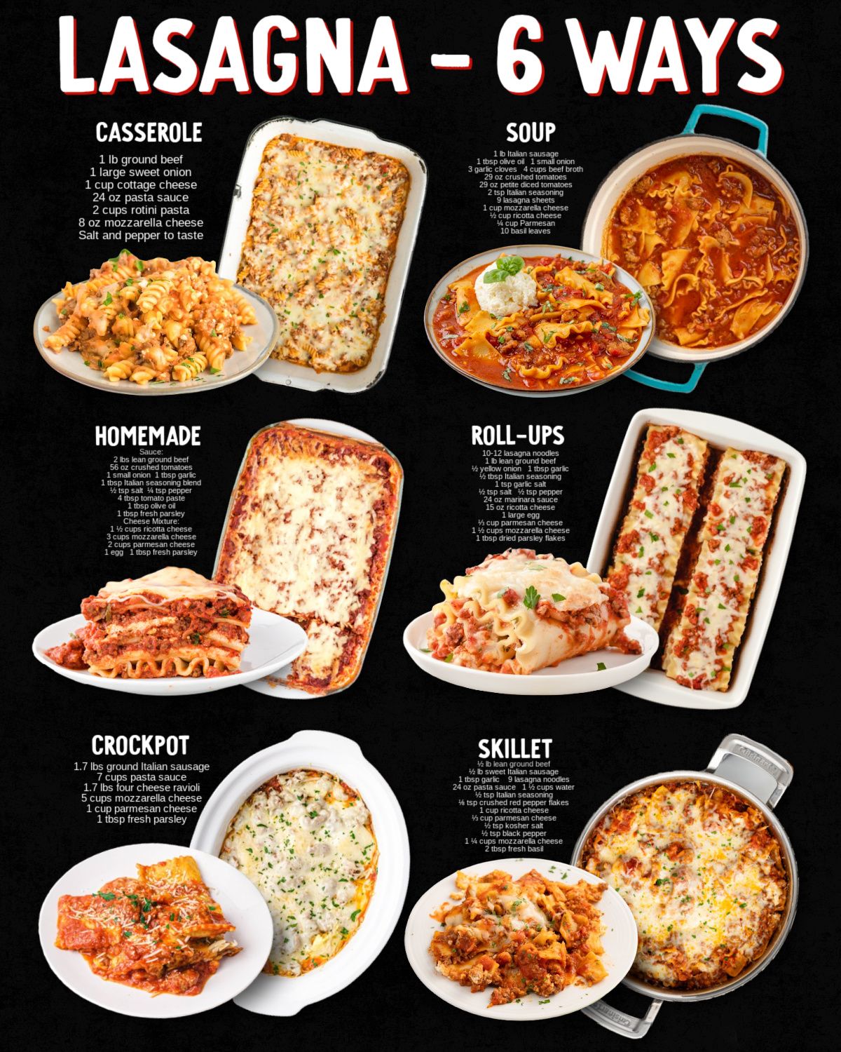 If lasagna is on the menu, everyone’s happy  Which one are you making first—classic, cheesy, or loaded with flavor?
