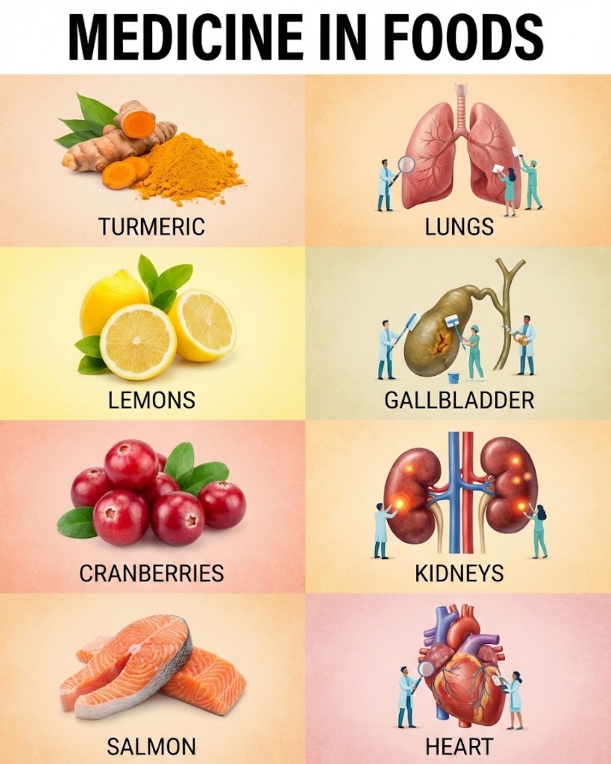 Foods That Heal Organs